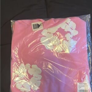 Denim Tears Pink Floral Sweatshirt